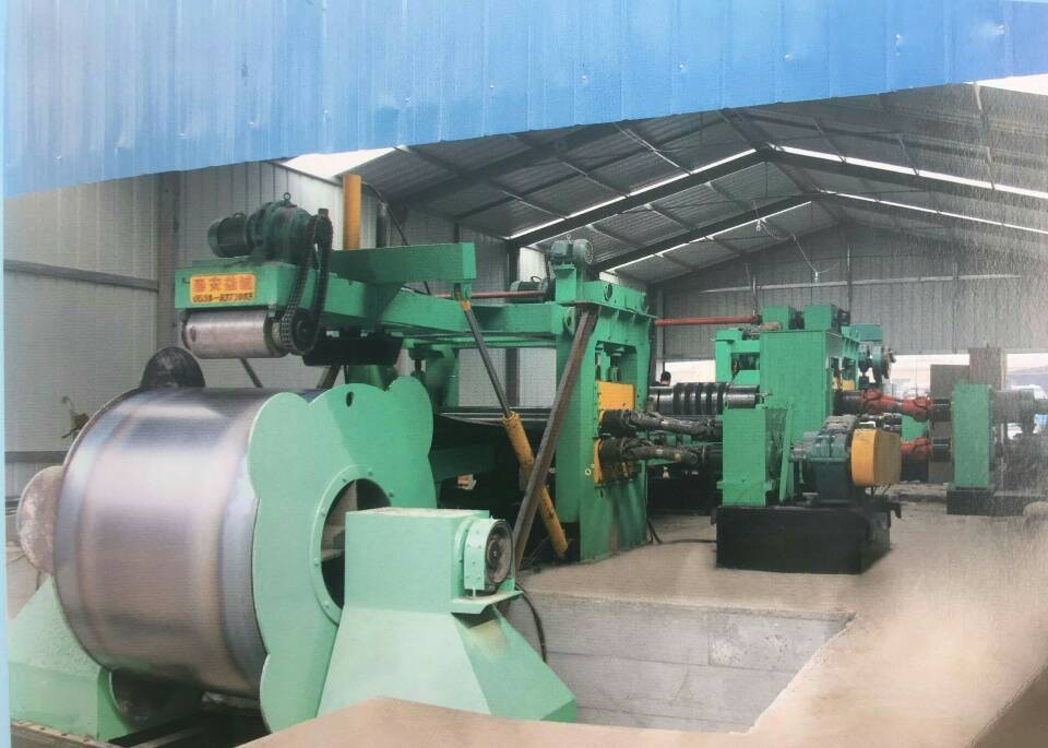 邢台纵剪矫平设备现场