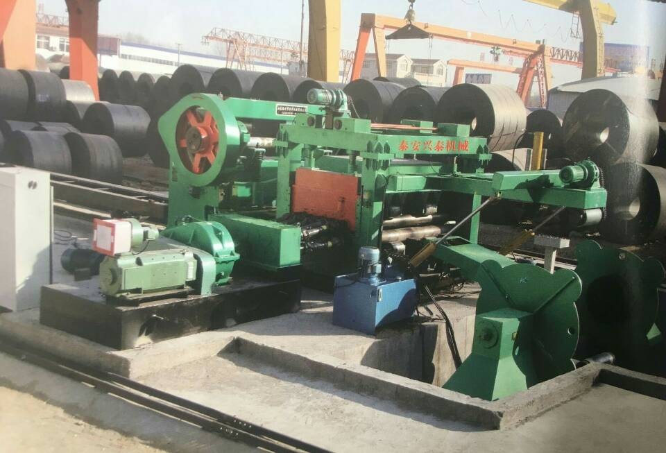 开卷矫平纵剪生产线