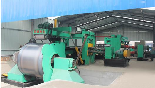 开卷矫平纵剪生产线